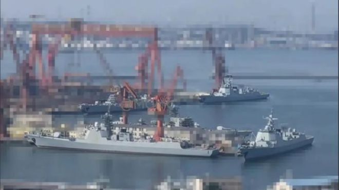 Max版正式亮相中国海军下一代驱逐舰何时亮相？k8凯发马竞赞助央视首次公开！052D型Pro(图14)
