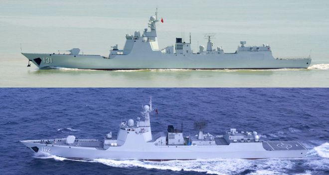 Max版正式亮相中国海军下一代驱逐舰何时亮相？k8凯发马竞赞助央视首次公开！052D型Pro(图13)